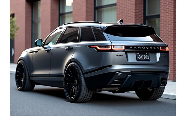 Hover to see After After shot of a custom-bodied SUV with aggressive wide-body kit and new wheels